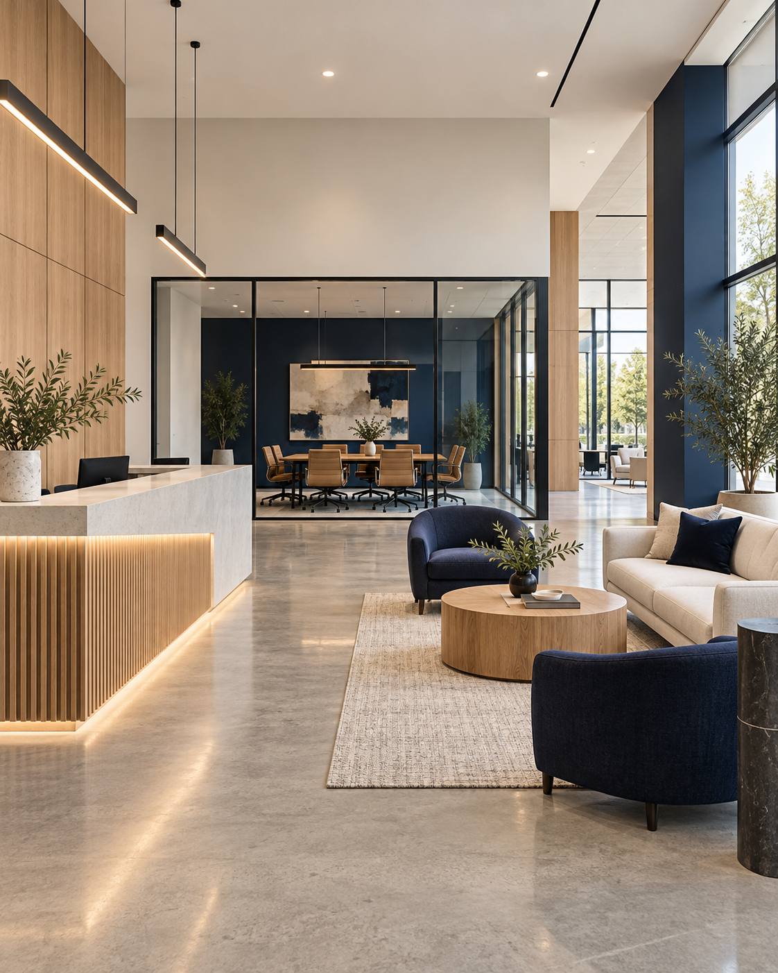 Commercial interior