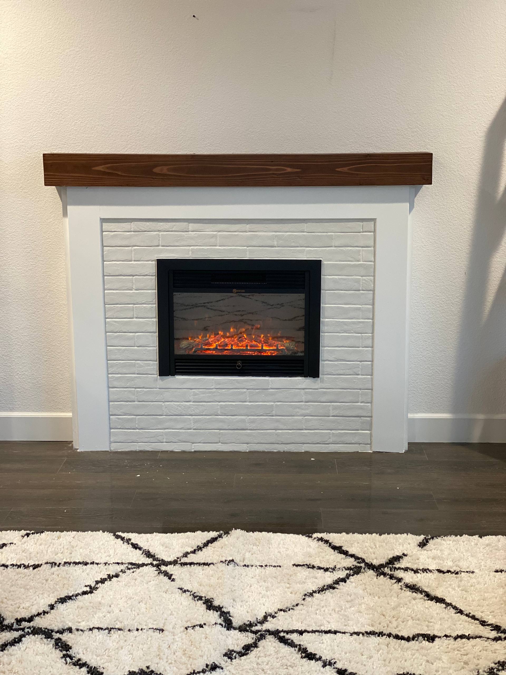 Modern fireplace