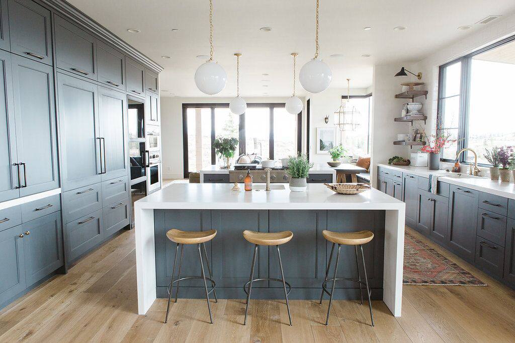Remodeled kitchen